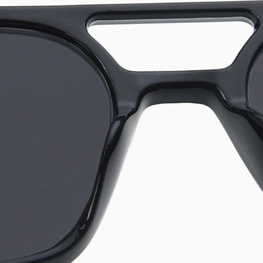 Gafas de Sol Retro con Doble Puente Hueco - Image 9