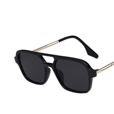 Gafas de Sol Retro con Doble Puente Hueco