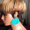Peluca Bob Castaña Corta con Flequillo y Cabello Liso
