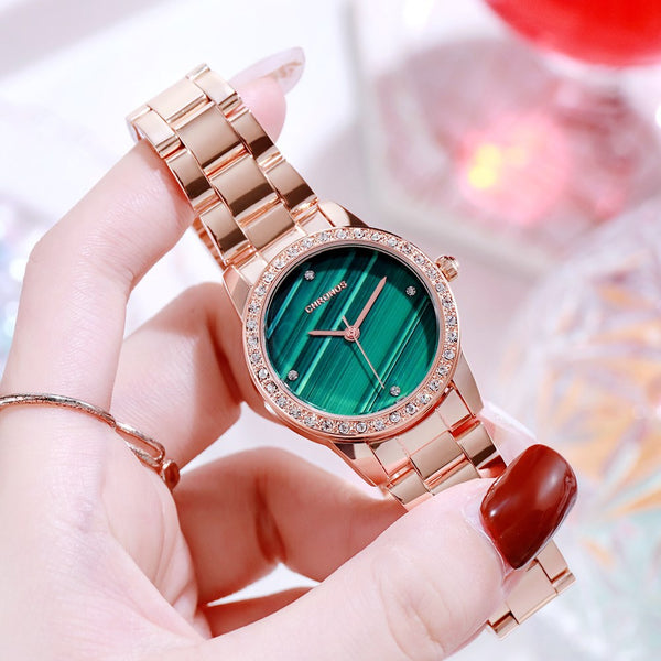 Reloj Casual para Mujer con Movimiento Japonés Resistente al Agua