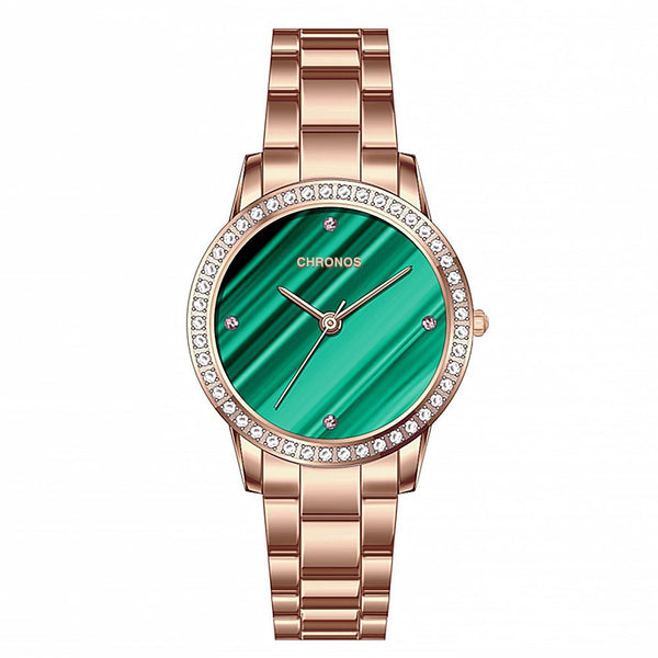 Reloj Casual para Mujer con Movimiento Japonés Resistente al Agua
