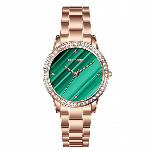 Reloj Casual para Mujer con Movimiento Japonés Resistente al Agua