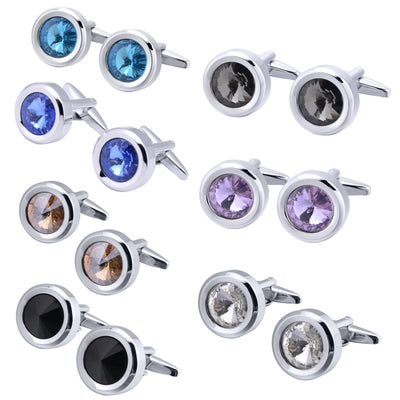 Gemelos Facetados Multi-Brillante Satélite Diamante para Hombre y Mujer - Image 17