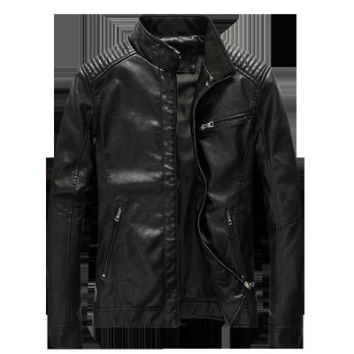 Chaqueta de Cuero para Motociclista Tallas Grandes - Image 9