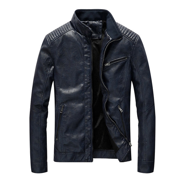 Chaqueta de Cuero para Motociclista Tallas Grandes - Image 4