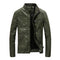 Chaqueta de Cuero para Motociclista Tallas Grandes