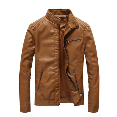 Chaqueta de Cuero para Motociclista Tallas Grandes - Image 3