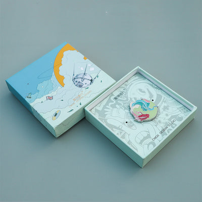 Broche de Pareja Estilo Koi Esmaltado - Diseño Oriental Elegante - Image 6