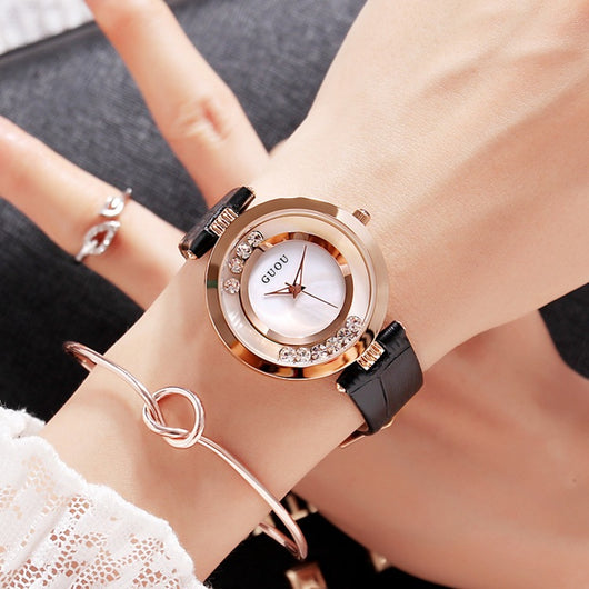 Reloj de Moda para Mujer con Cristales y Correa Impermeable - Image 7