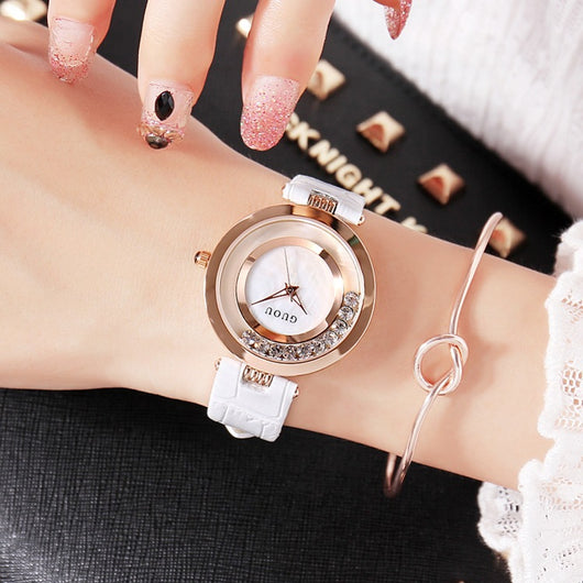 Reloj de Moda para Mujer con Cristales y Correa Impermeable - Image 5