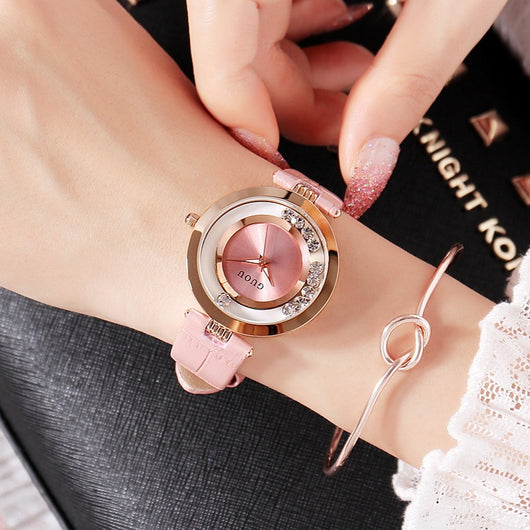 Reloj de Moda para Mujer con Cristales y Correa Impermeable - Image 3