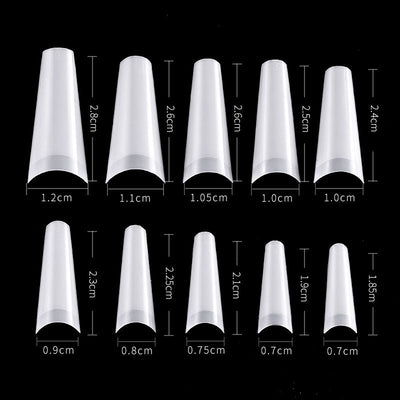 Uñas Naturales 500 Piezas - Kit Completo en Bolsa - Image 3