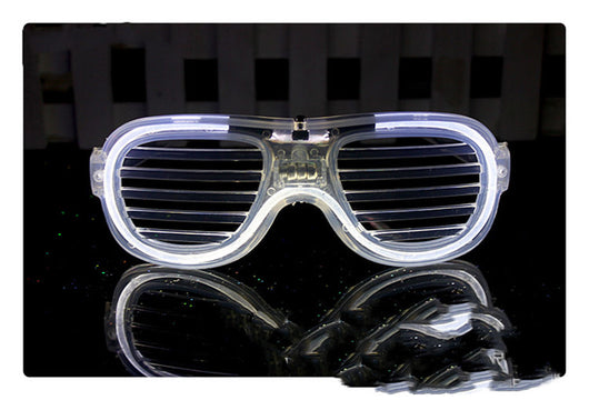 Gafas LED Luminosas de Fiesta - Lentes de Obturador Brillante Morado para Adultos y Niños - Image 13
