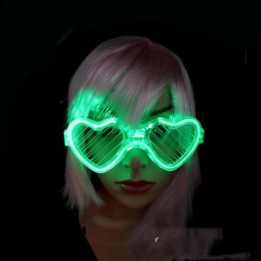 Gafas LED Luminosas de Fiesta - Lentes de Obturador Brillante Morado para Adultos y Niños - Image 17