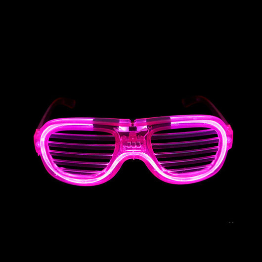 Gafas LED Luminosas de Fiesta - Lentes de Obturador Brillante Morado para Adultos y Niños - Image 21