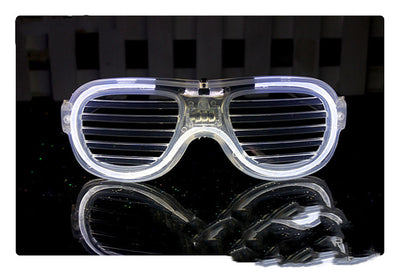 Gafas LED Luminosas de Fiesta - Lentes de Obturador Brillante Morado para Adultos y Niños - Image 6