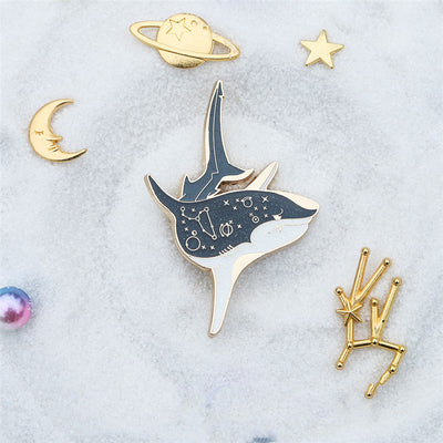 Broche Tiburón Océano Diseño Exclusivo Metal - Image 9