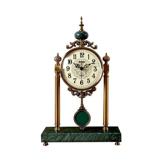 Reloj de Escritorio Silencioso Estilo Nórdico Retro Luz Luxury - Image 7