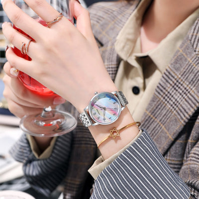 Reloj Casual para Mujer Arcoíris - Movimiento Japonés Elegante - Image 9