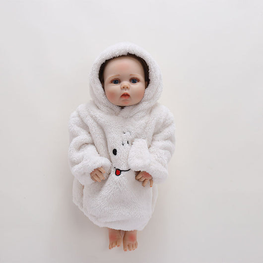 Traje de Baño Infantil Dálmata Acolchado de Una Pieza