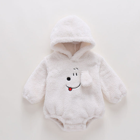 Traje de Baño Infantil Dálmata Acolchado de Una Pieza