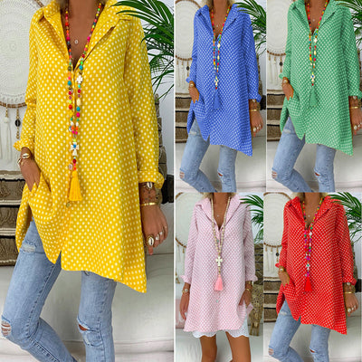 Blusa Suelta Elegante de Manga Larga - Image 7