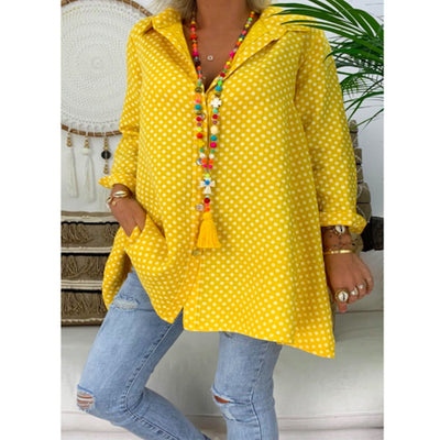 Blusa Suelta Elegante de Manga Larga - Image 8