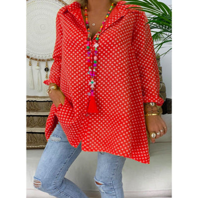 Blusa Suelta Elegante de Manga Larga - Image 9