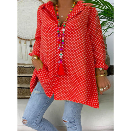 Blusa Suelta Elegante de Manga Larga - Image 9