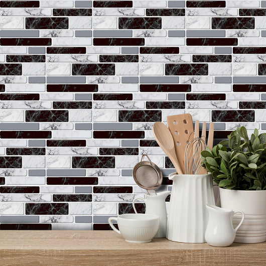 Pegatinas Decorativas para Pared Blanco y Negro Clásico - Image 5