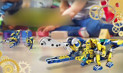 Kit de Construcción Educativo 12 en 1 Dragón Celestial - Juguete STEM Interactivo - Image 8
