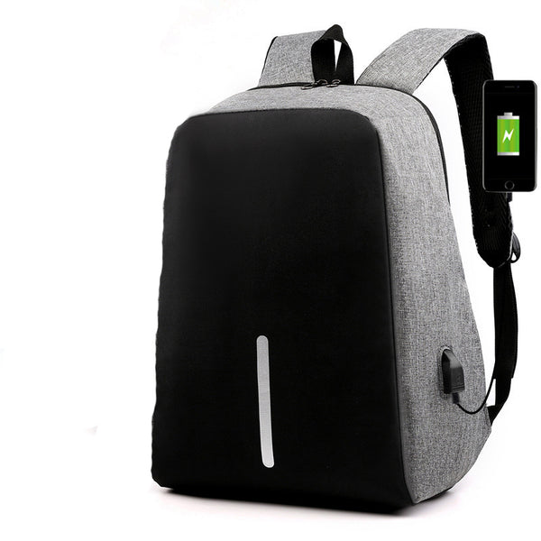 Mochila Antirrobo Ejecutiva con Puerto USB - Multifuncional para Hombre