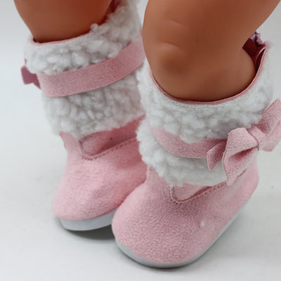 Botas para Muñeca de 18 Pulgadas con Cabello Sintético Estilo Americano - Image 11