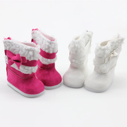 Botas para Muñeca de 18 Pulgadas con Cabello Sintético Estilo Americano - Image 12