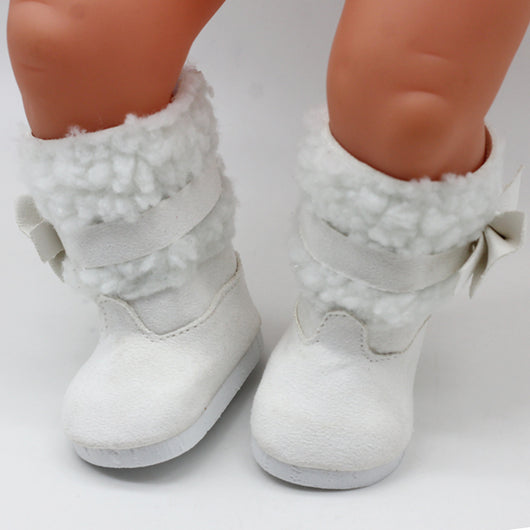Botas para Muñeca de 18 Pulgadas con Cabello Sintético Estilo Americano - Image 10