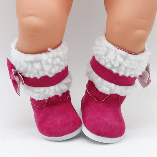 Botas para Muñeca de 18 Pulgadas con Cabello Sintético Estilo Americano - Image 7