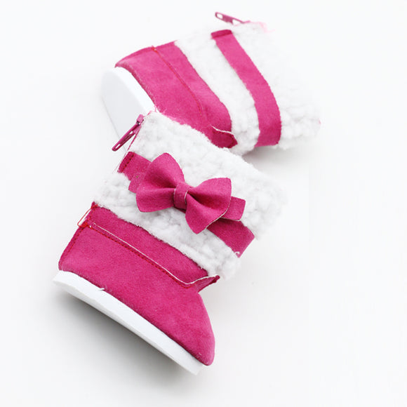 Botas para Muñeca de 18 Pulgadas con Cabello Sintético Estilo Americano