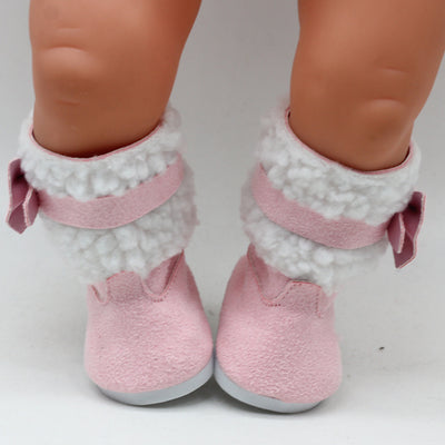 Botas para Muñeca de 18 Pulgadas con Cabello Sintético Estilo Americano - Image 5