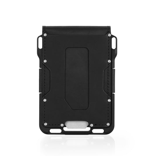 Cartera RFID de Cuero Genuino para Tarjetas de Crédito