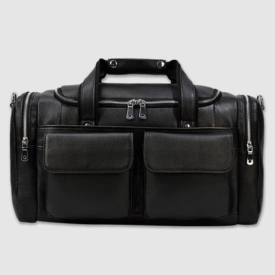 Bolsa de Viaje Corto Alcance en Cuero para Hombre - Gran Capacidad - Image 12