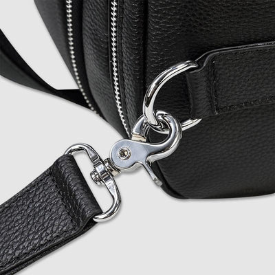 Bolsa de Viaje Corto Alcance en Cuero para Hombre - Gran Capacidad - Image 16