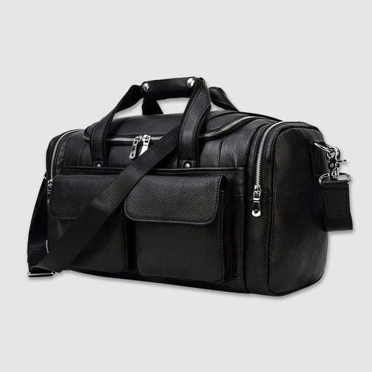 Bolsa de Viaje Corto Alcance en Cuero para Hombre - Gran Capacidad - Image 18