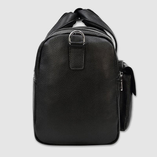 Bolsa de Viaje Corto Alcance en Cuero para Hombre - Gran Capacidad - Image 4