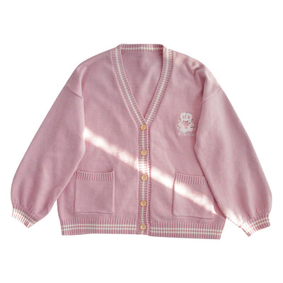 Cardigan Suéter Suelto para Mujer Estilo Universitario Soft Girl Primavera - Image 8