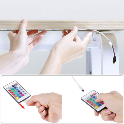 Sistema de Iluminación LED RGB Inteligente 5050 Resistente al Agua con Control por Voz - Image 8