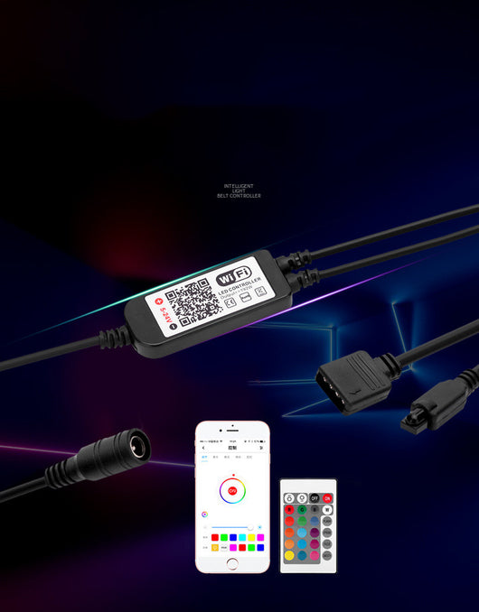 Sistema de Iluminación LED RGB Inteligente 5050 Resistente al Agua con Control por Voz - Image 18