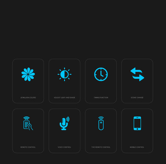 Sistema de Iluminación LED RGB Inteligente 5050 Resistente al Agua con Control por Voz - Image 11