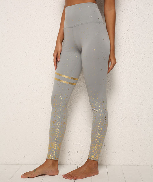 Leggings Deportivos de Cintura Alta con Estampado Hot Stamping - Image 12