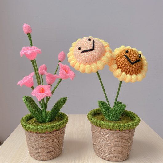 Peluche Decorativo Girasol y Rosa - Planta Suave para Dormitorio y Hogar - Image 12
