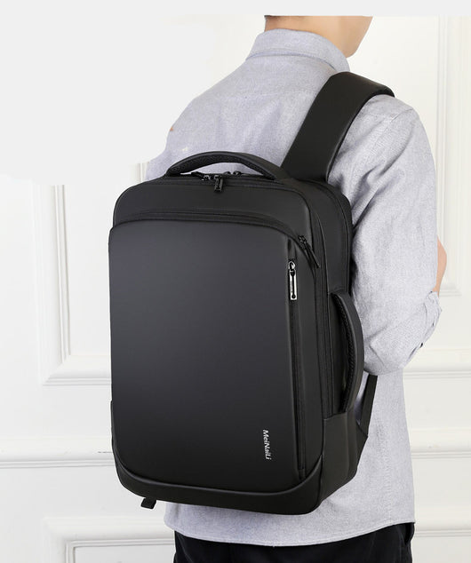 Mochila de Viaje Ejecutiva Impermeable con Puerto USB - Ideal para Trabajo y Negocios - Image 12